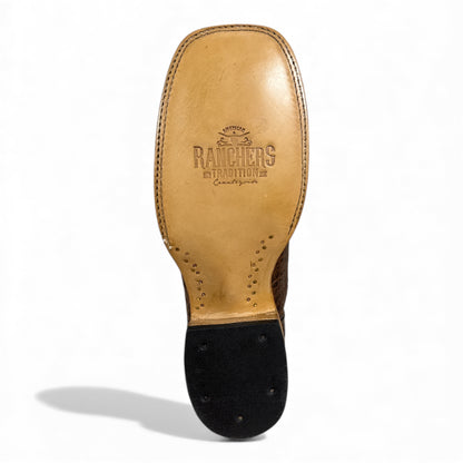 PATRIOT PRINT AMERICAN ALLIGATOR BROWN