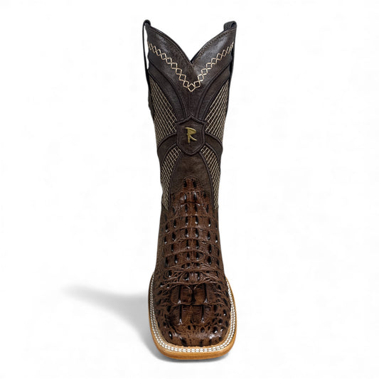 PATRIOT PRINT AMERICAN ALLIGATOR BROWN
